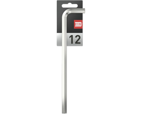 INBUS® 71581 Haakse schroevendraaier (extra lang) 12 mm — Gemaakt in Duitsland