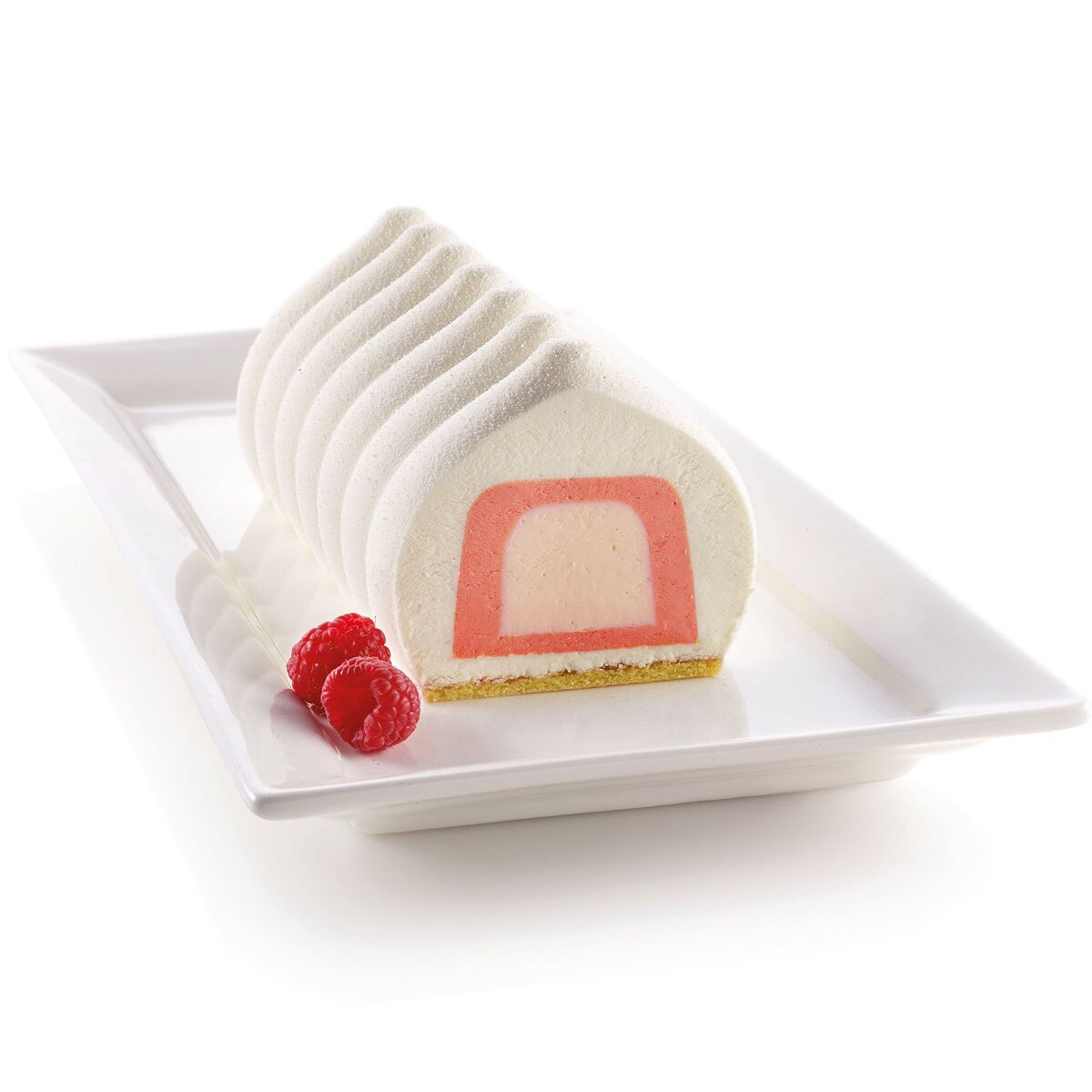 Buche bakeform med innsats, 20x3,5 cm & 22x5 cm
