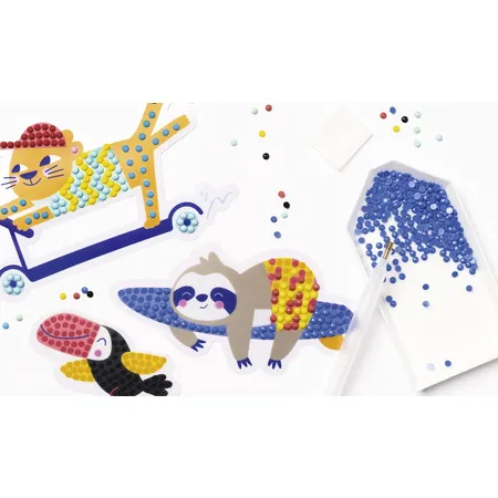 Folia Diamond Painting Set Skate, 6 Teile