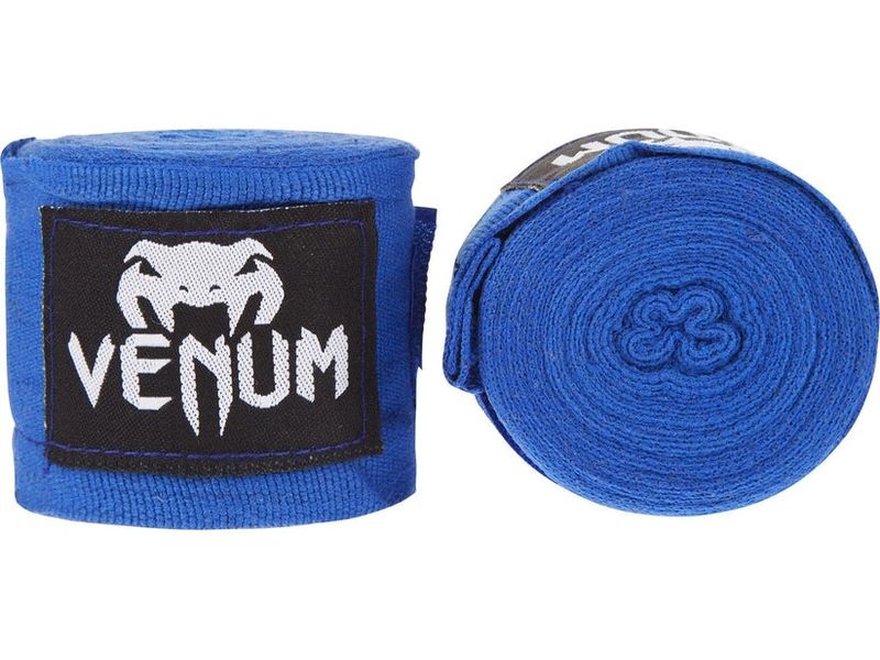 Venum Kontact Boxing Handwraps 2.5 m, Blau Boxbandagen