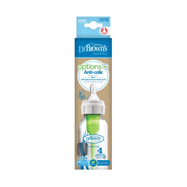 Dr. Brown's Fles Standaard Hals Glas Options+ 250ml