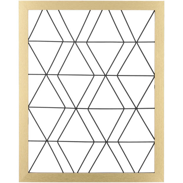 Blokker Fotolijst Amsterdam met Draad - 40x50 cm - Goud
