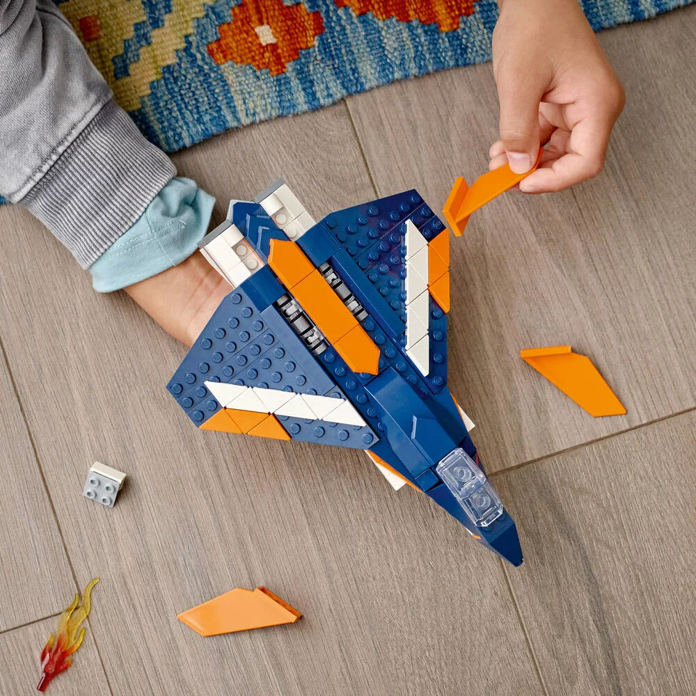 LEGO®CREATOR 31126 - L’AVION SUPERSONIQUE