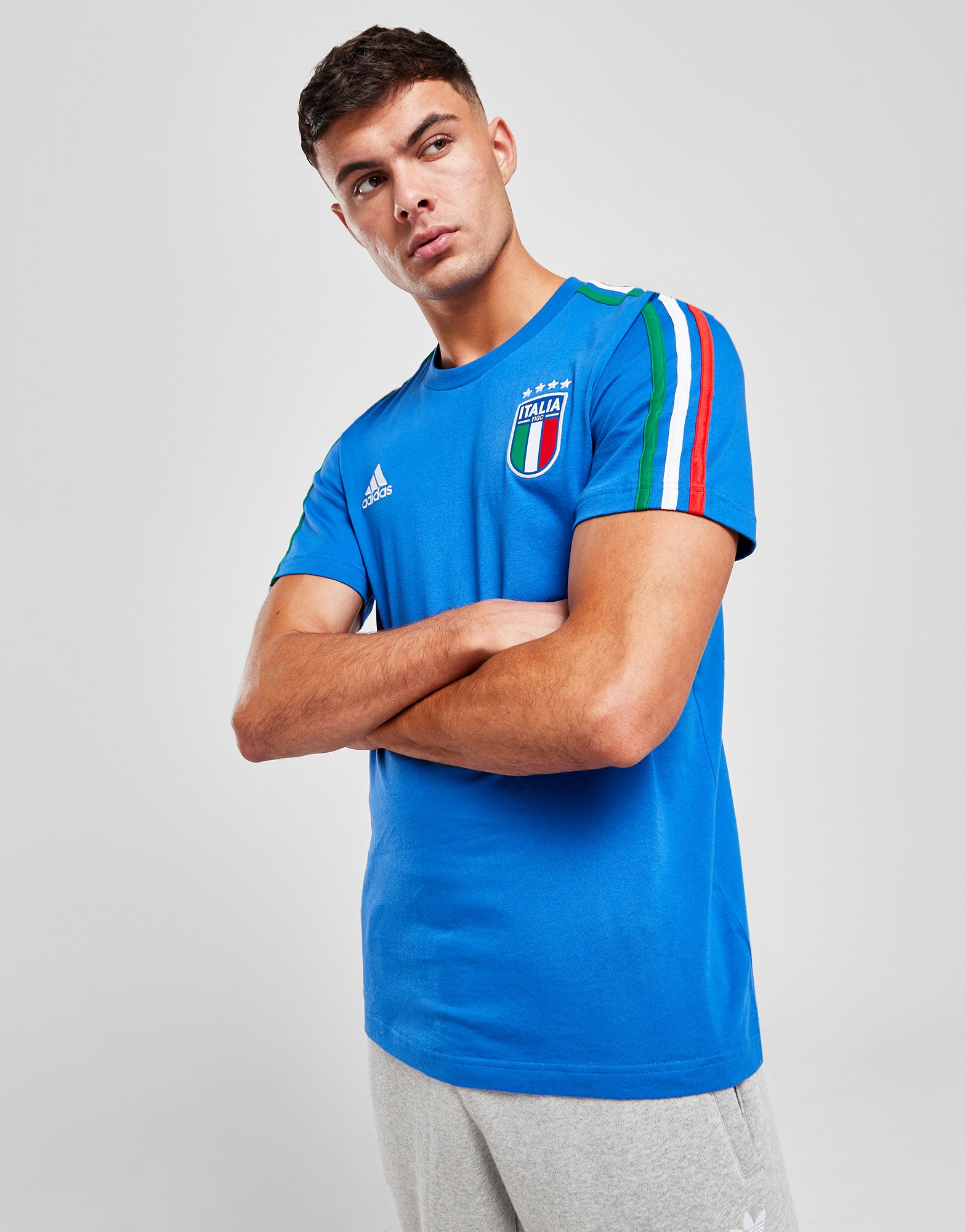 adidas T-shirt 3 bandes Italie DNA