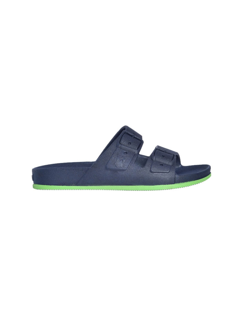 CACATOES SANDALES HOMME BRASILIA NAVY GREEN FLUO