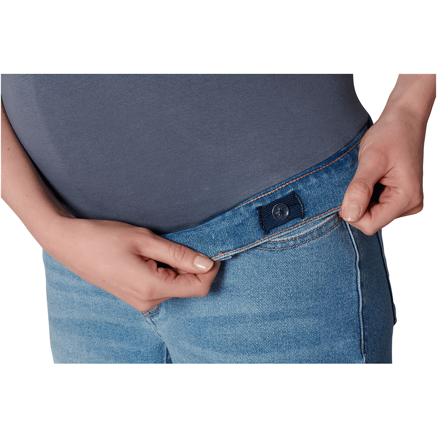 Noppies Straight Umstandsjeans Azua Vintage Blue