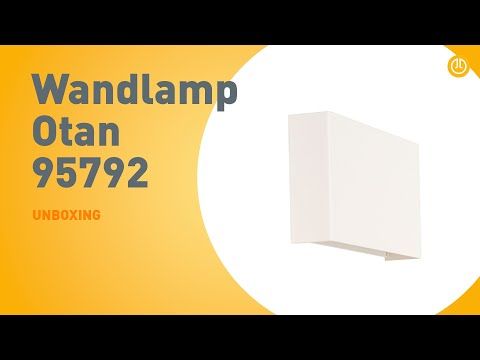 Moderne wandlamp wit rechthoekig 2-lichts- Otan