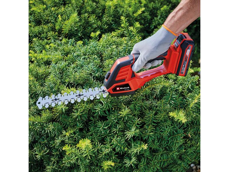 Einhell Akku-Grasschere GE-CG 18/100 Li-Solo Akkubetriebene Gras- und Strauchschere