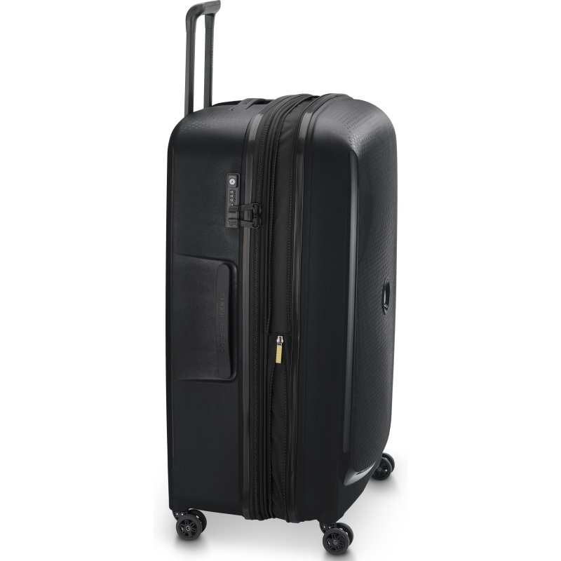 Belmont Plus valise extensible 4 doubles roues 83 cm noir