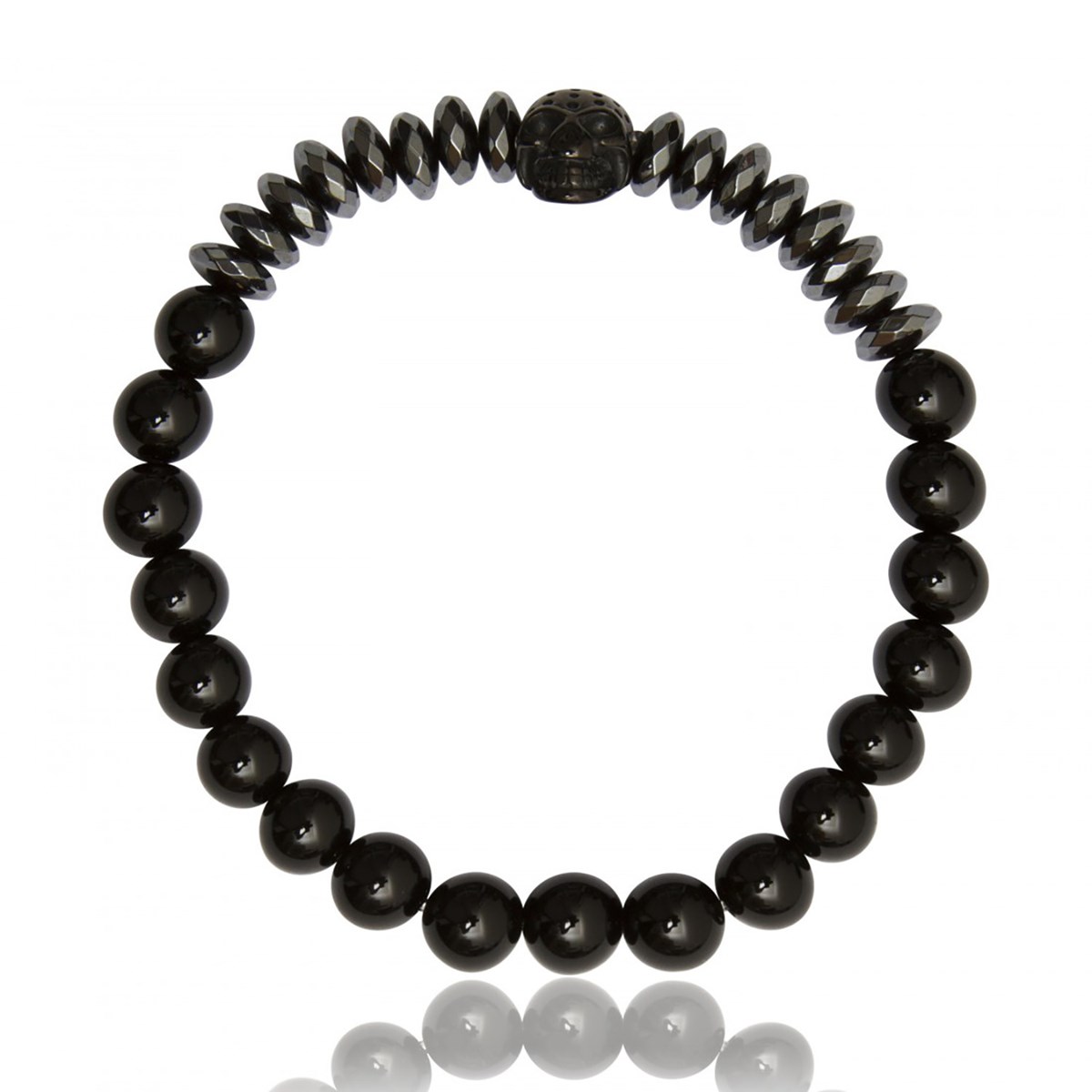 Bracelet Lauren Steven Exclusive Noir