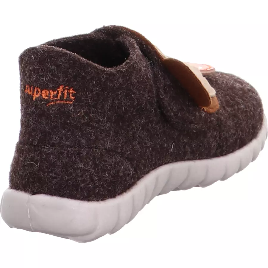 superfit Hausschuh Happy Äffchen braun