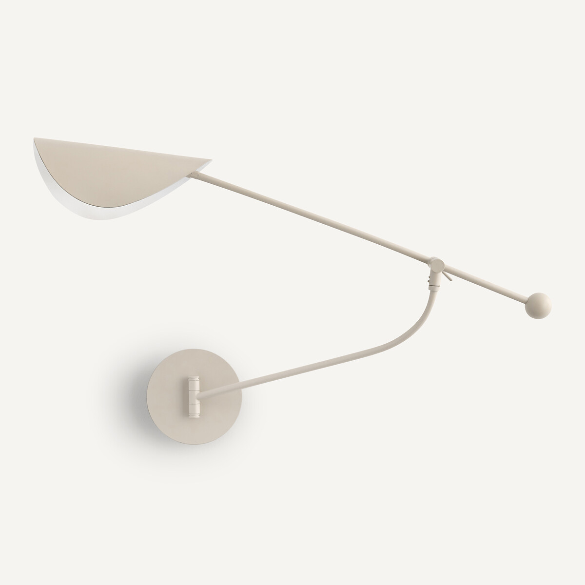 AM.PM<br>Luminária de parede articulada com 1 braço, Funambule
