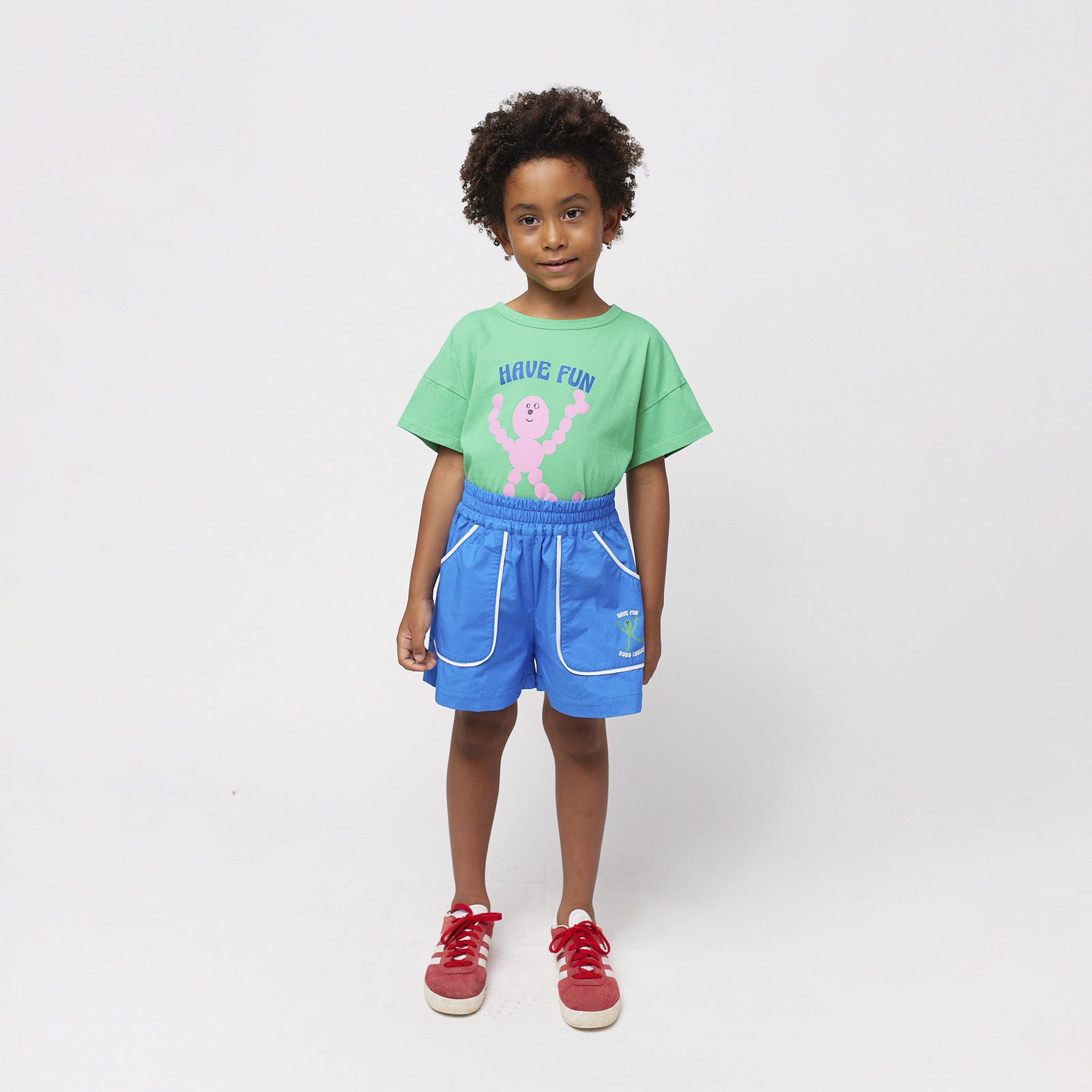 Shorts Mr. Have Fun Woven Bermuda Blue