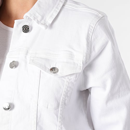 Veste Jean Femme Trudy Blanc