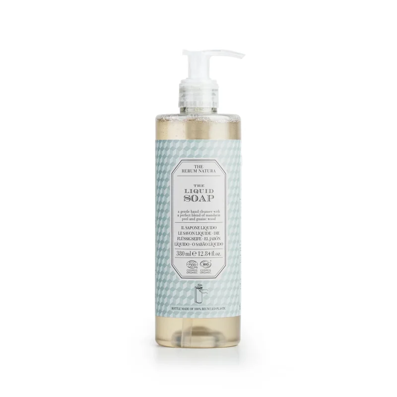 GFL – Savon mains – The Rerum Natura – 380ml – x18 - Rechargeable