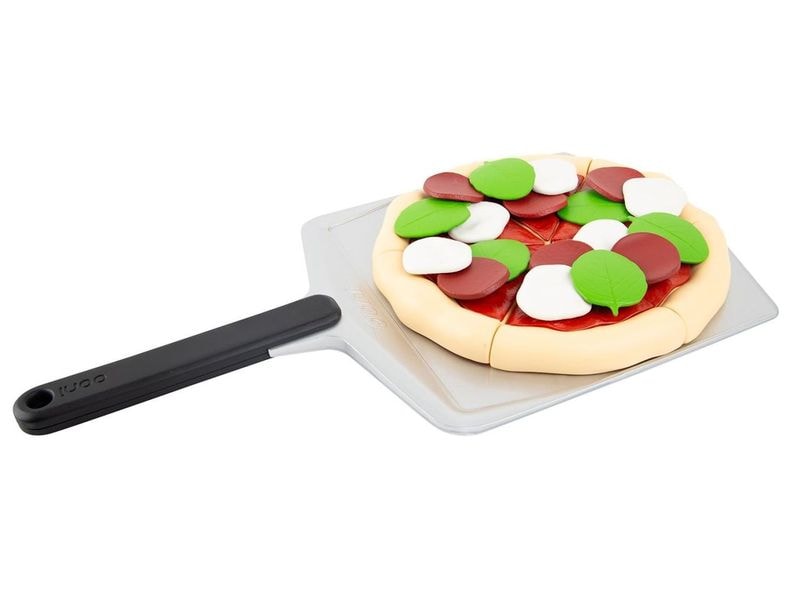 Casdon Spiel-Haushaltsgerät Pizzaofen Spielzeug-Pizzaofen mit realistischem Flammeneffektlicht