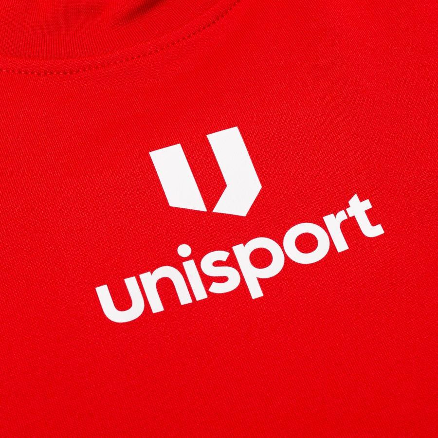 Unisport Warm Col Montant Sous-maillot - Rouge Enfant