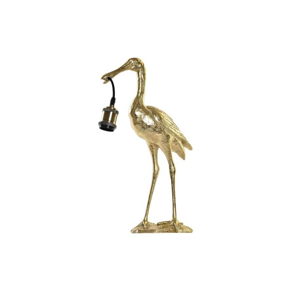 Lampe de bureau doré oiseau 220 v 50 w (28 x 13 x 48 cm)