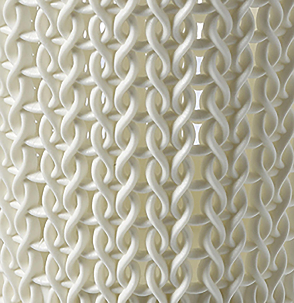 Curver Knit Wasmand met deksel - 57L - 2 stuks - Wit