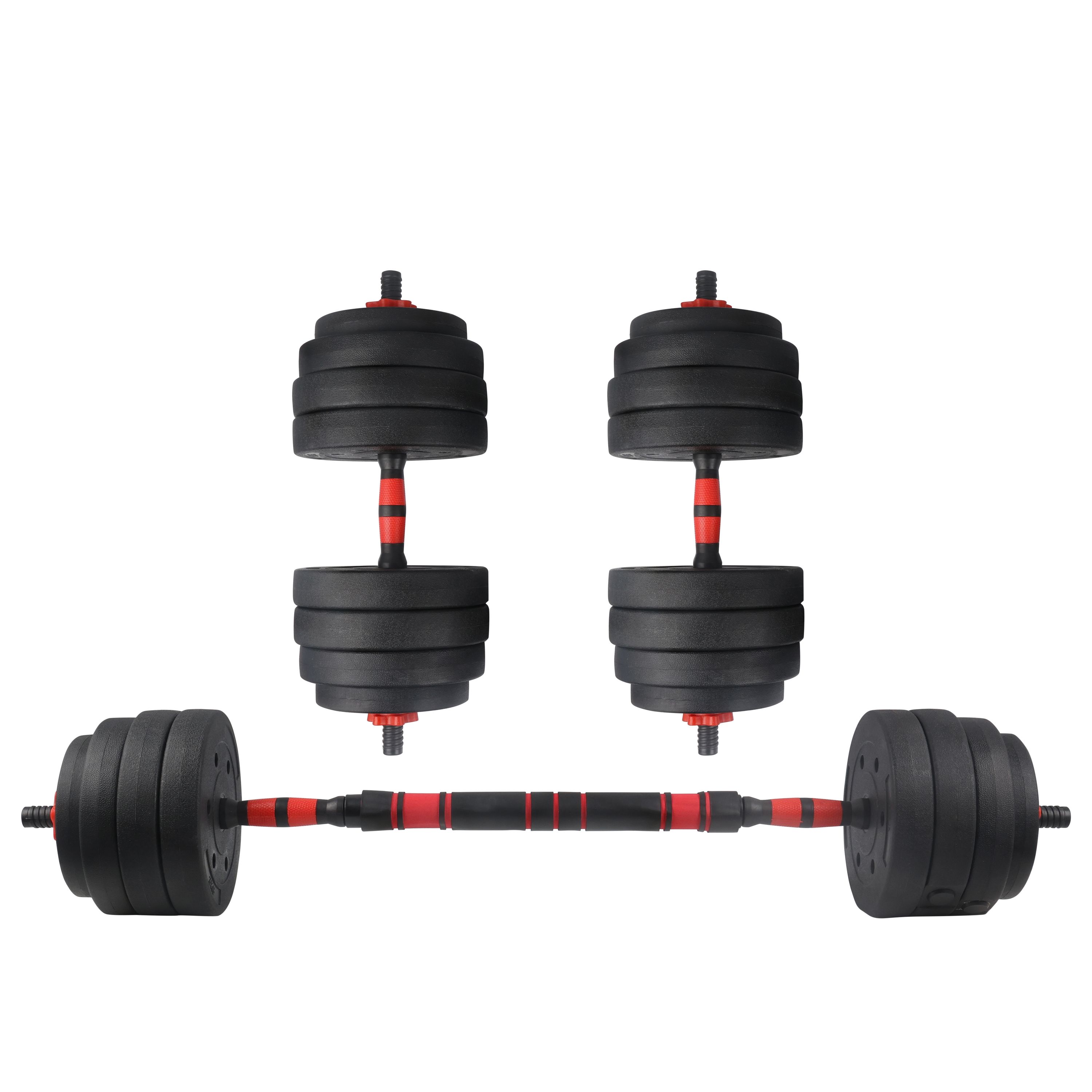 Hantelset 3-in-1 40 kg