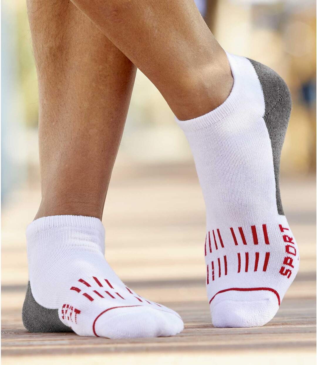 Lot de 4 Paires de Socquettes Sport