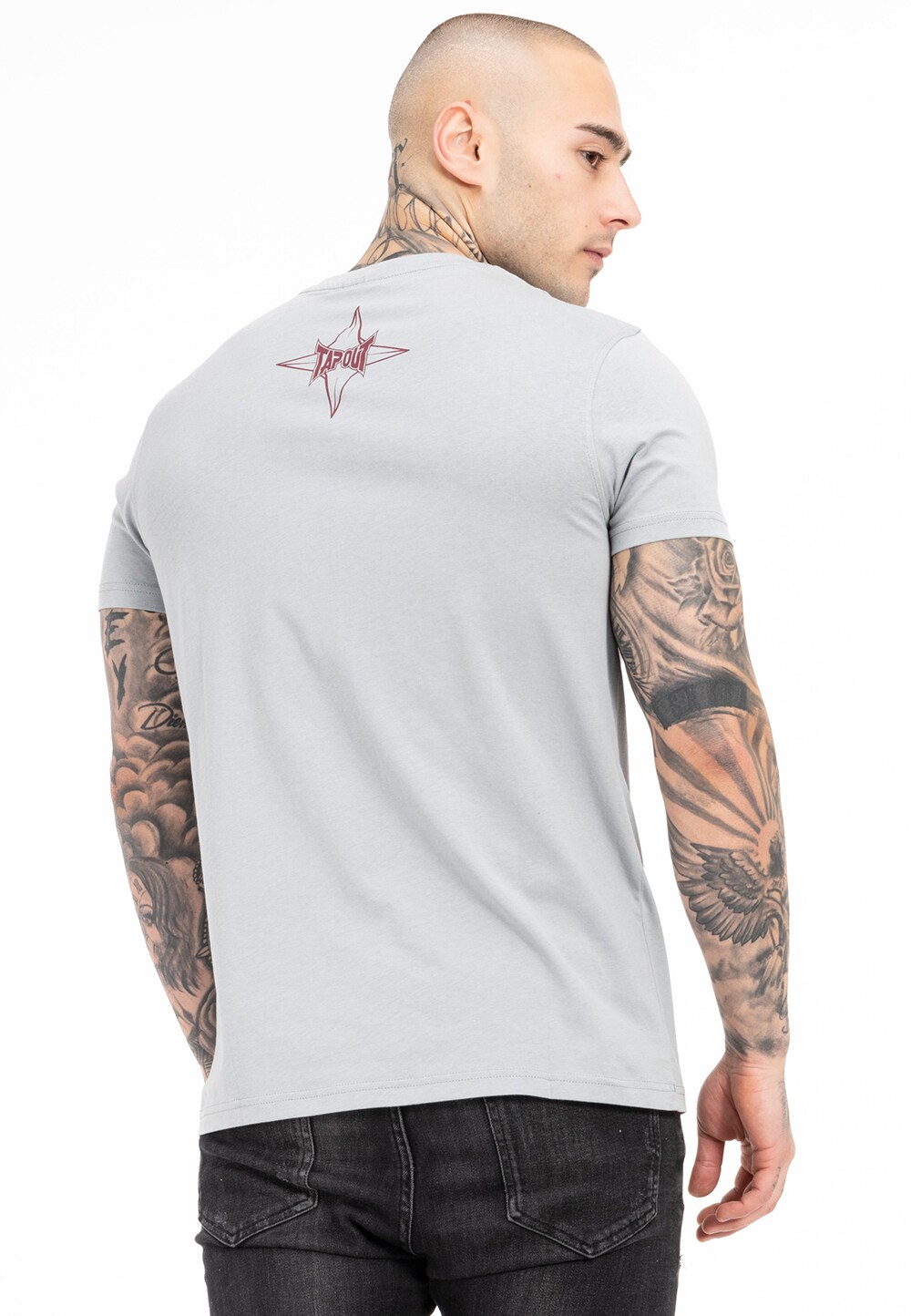Tapout Herren T-Shirt normale Passform SKRAPE TEE