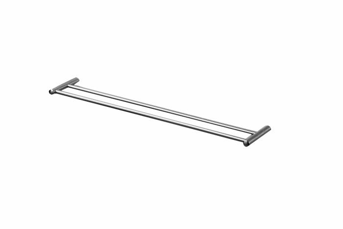 Håndklædestang dobbelt 60 cm steel - Target