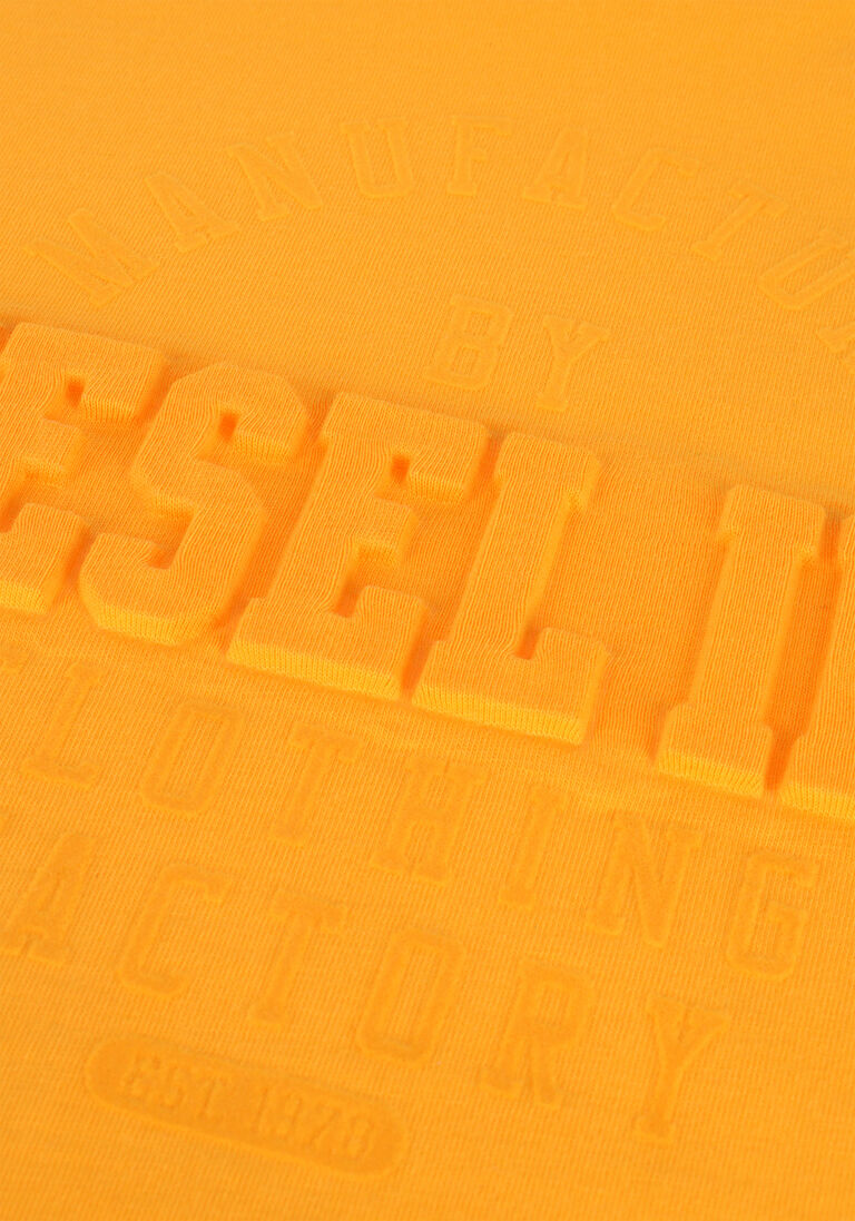 DIESEL oranje diesel t-shirt tgilly