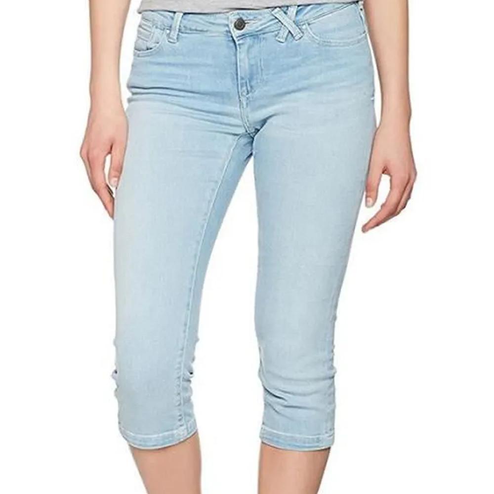 Teddy Smith Pantacourts en Jean Bleu Fille Teddy Smith Pandor