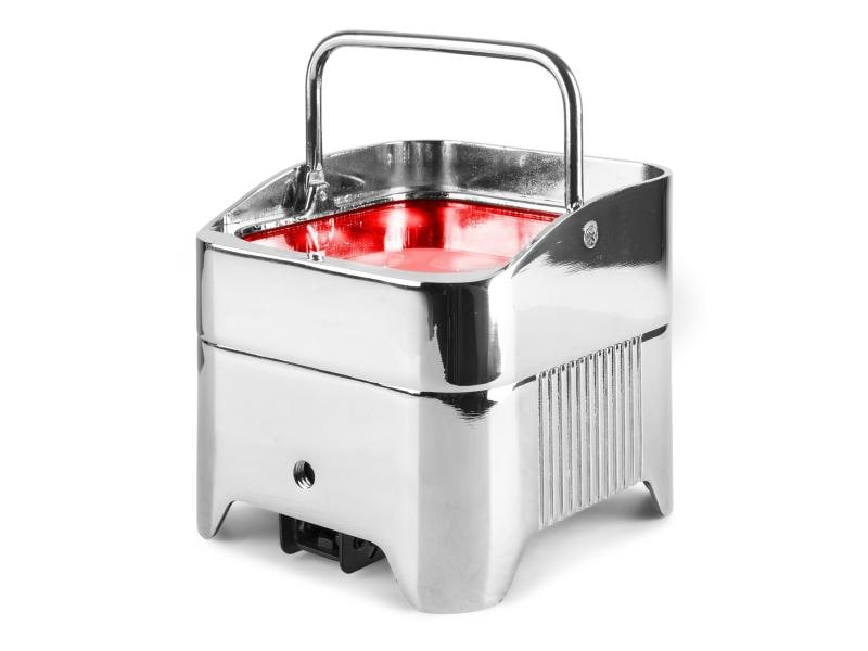 BeamZ Bodenstrahler BBP96SC Uplight Par Chrom Akkubetriebener LED-Bodenstrahler 6x 12W