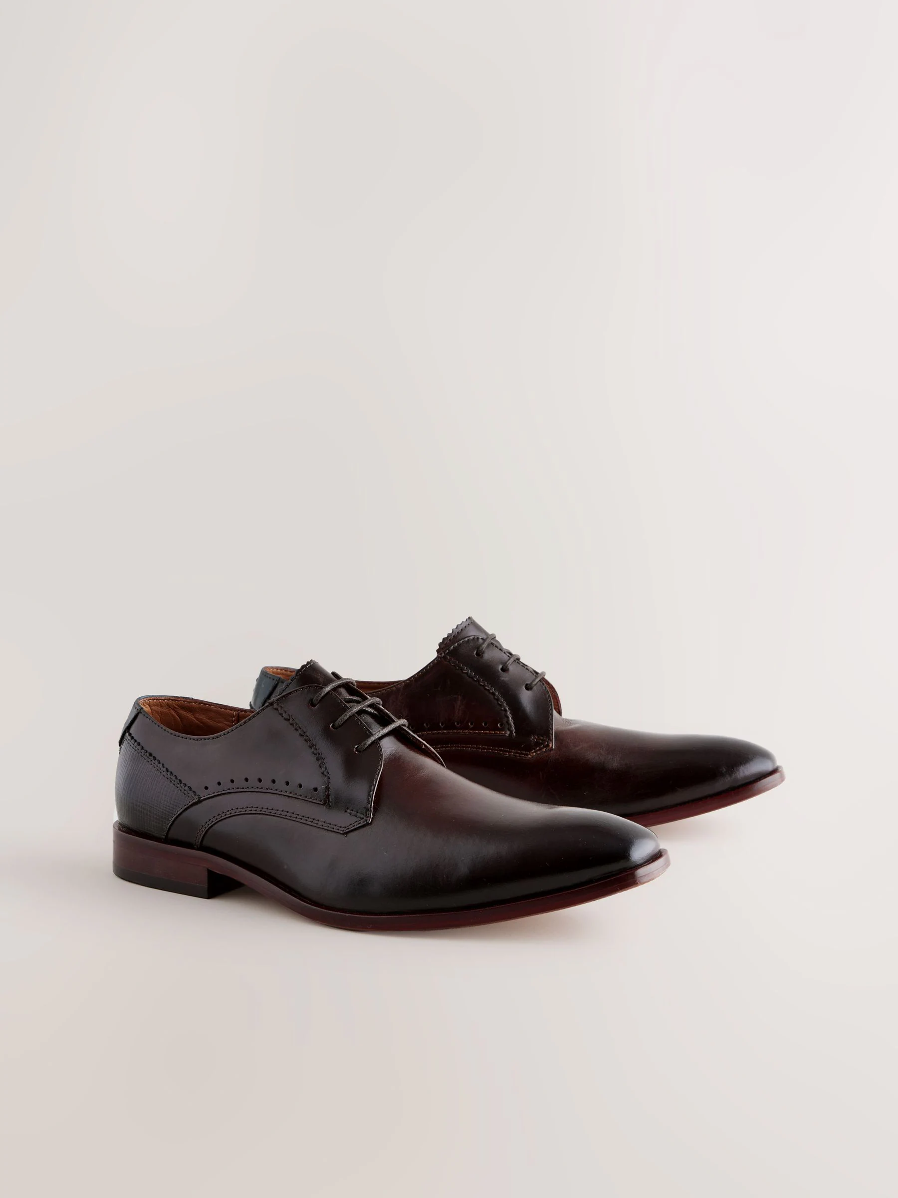 Bruin - Leren Derby schoenen