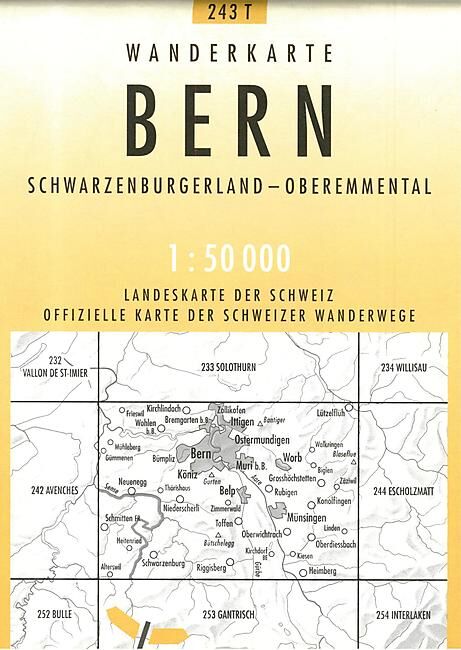 BUNDESAMT - 243T BERN ECHELLE 1 50 000