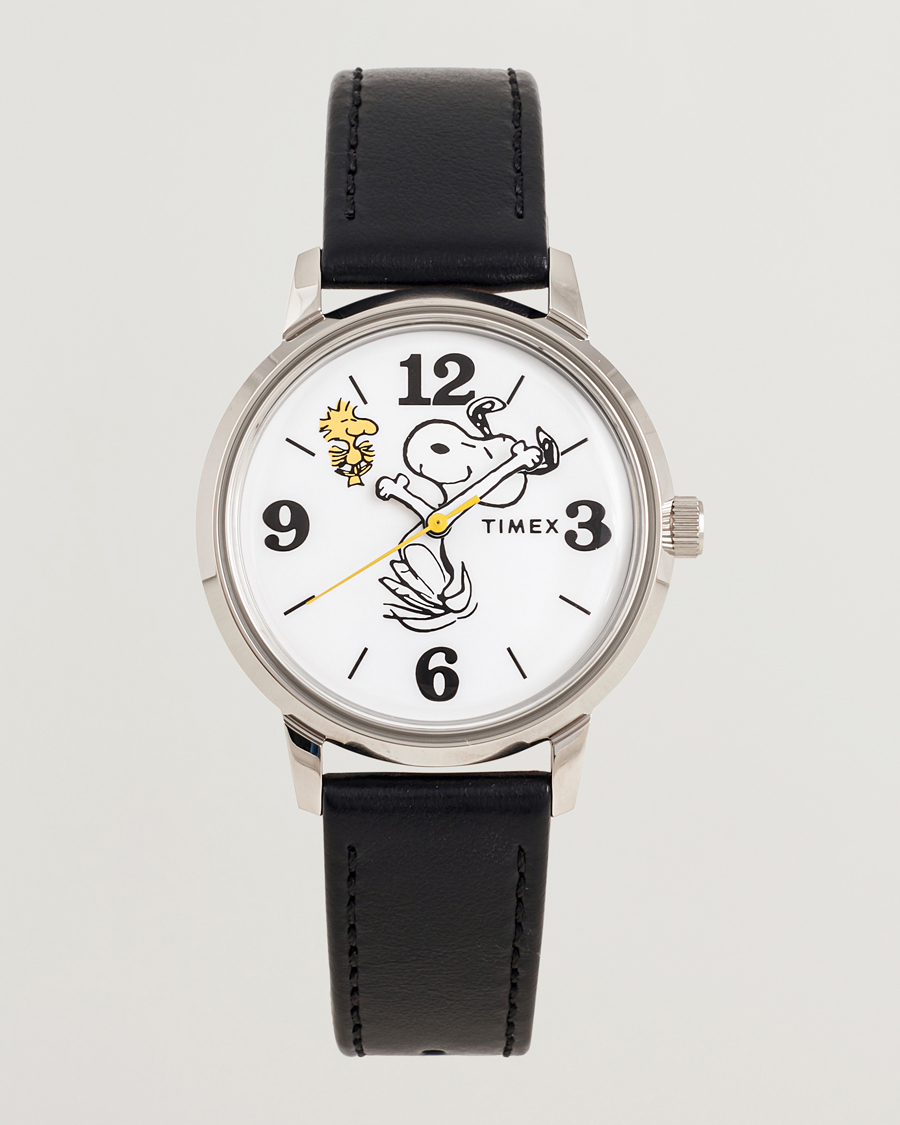 Timex Timex X Peanuts Marlin Quartz Snoopy 38mm White Dial