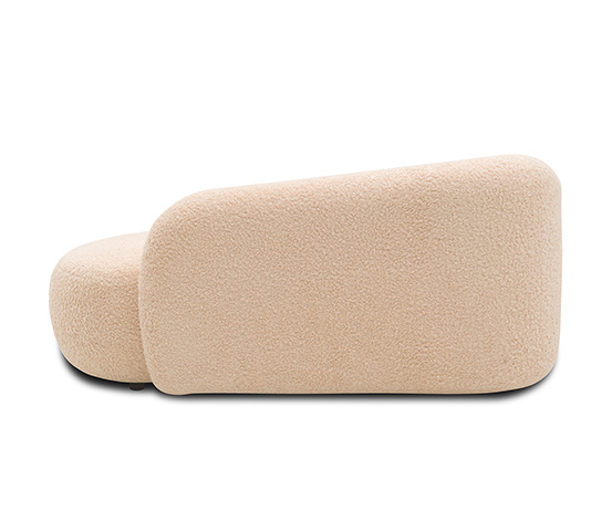 DOMO collection Recamiere »Lovund«, links, creme