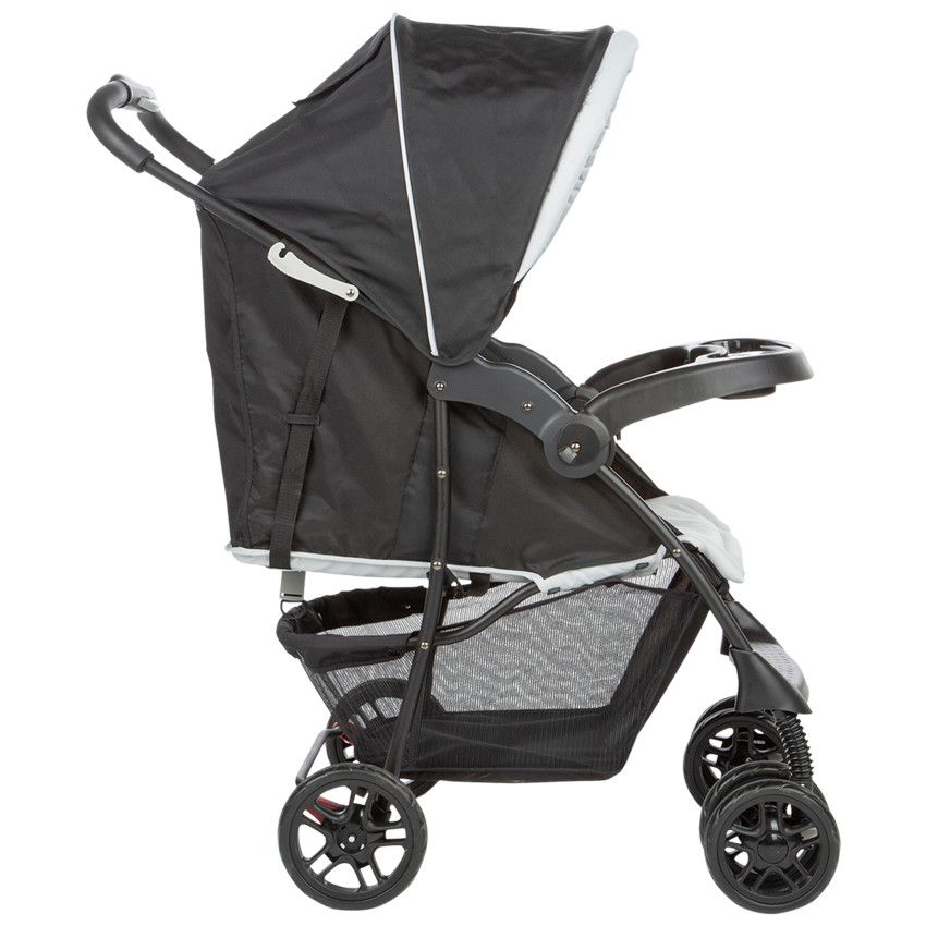 Poussette duo 2-en-1 - Gris/Noir - Ecru