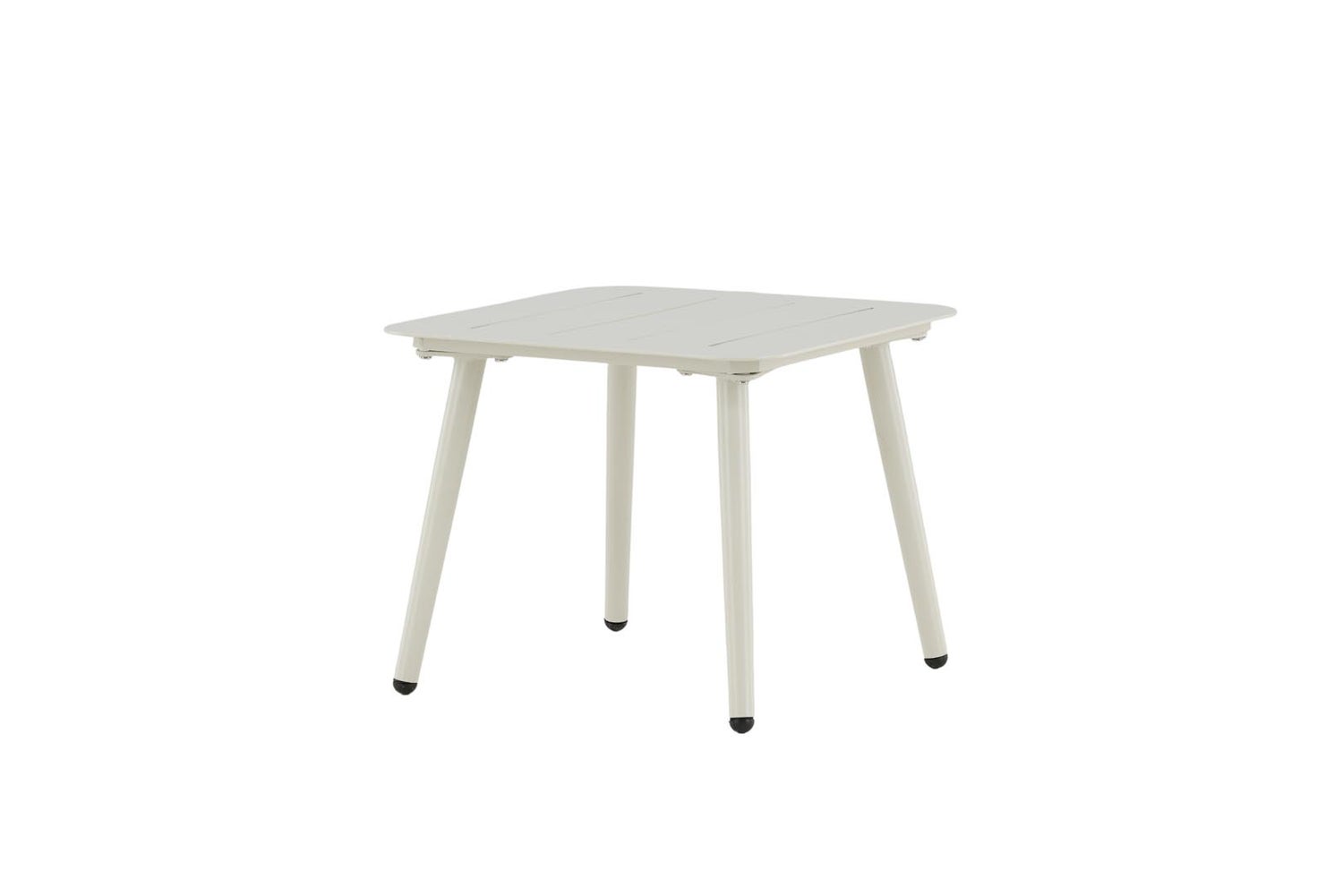 Lina bijzettafel, beige. 40 x 40 x 33 cm