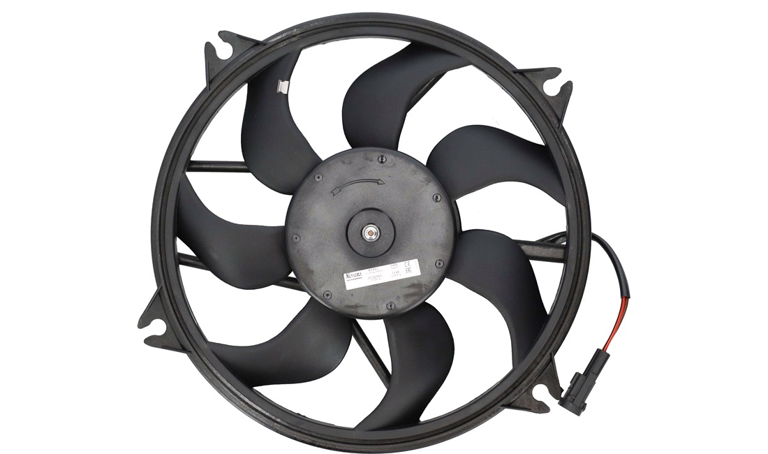 Ventilator, motorkøling