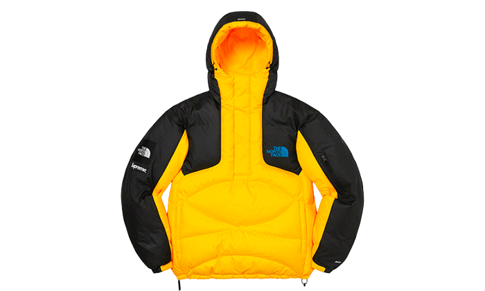 Supreme The North Face 800-Fill Half Zip Hooded Pullover Yellow