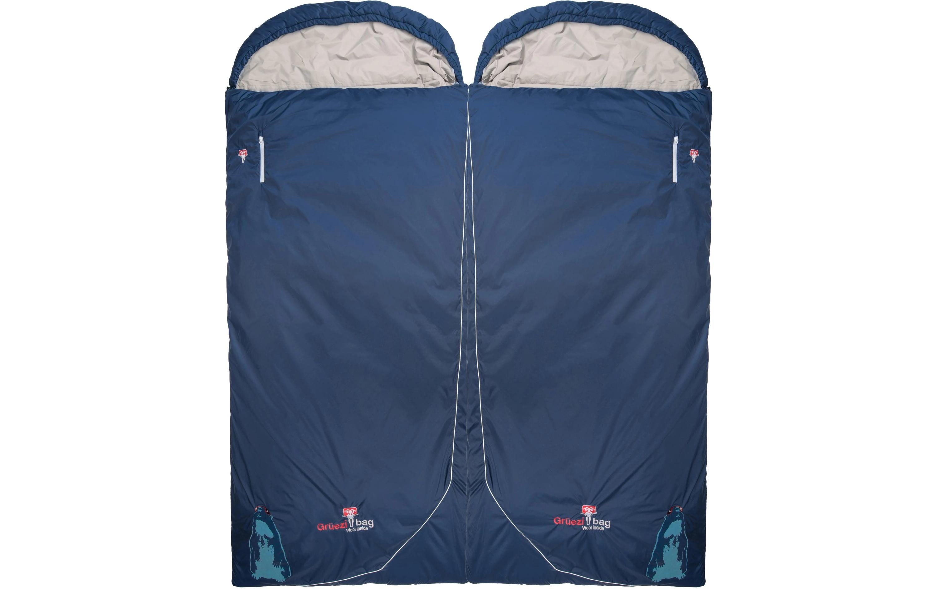 Schlafsack Biopod Wolle Murmeltier Comf. XXL Night Blue<br>Leichter 3-Saison-Schlafsack in Deckenform