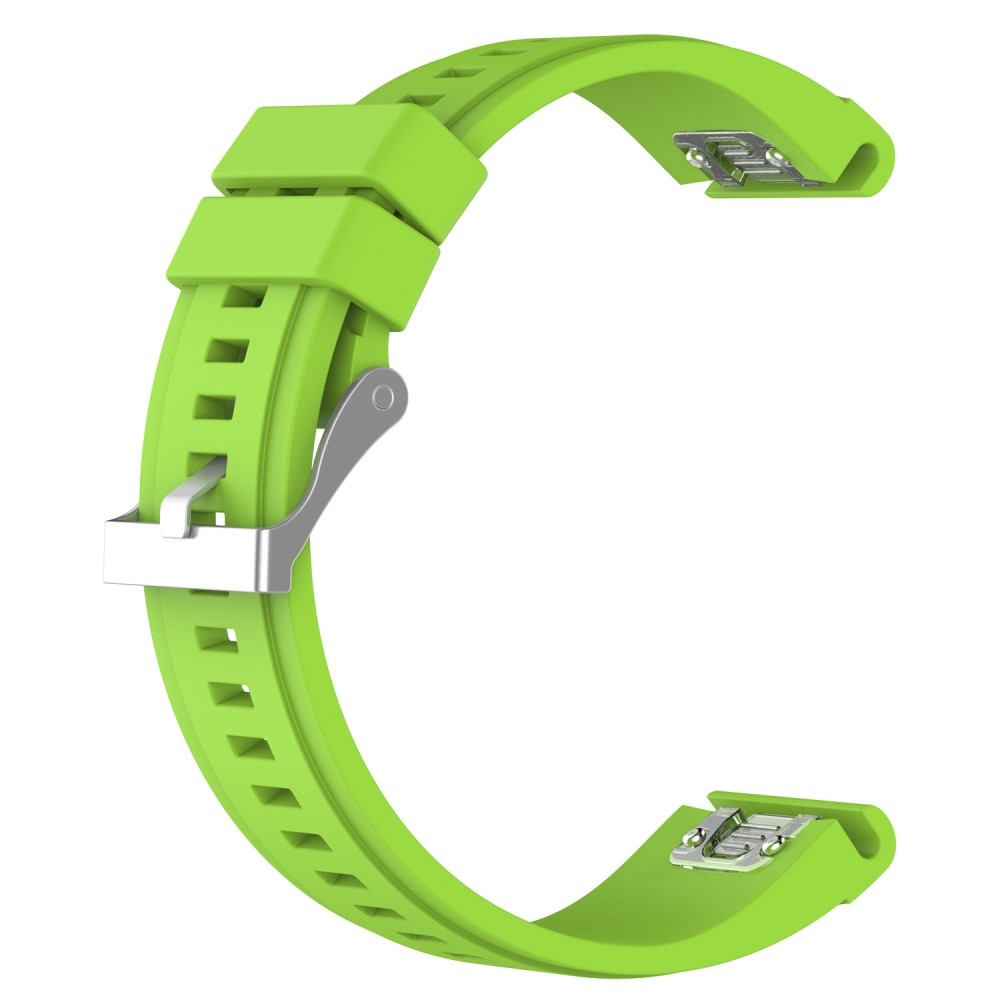 Garmin Fenix 6X / 6X Pro / 5X / 5X Plus / 3 / 3 HR / 3 Sapphire QuickFit Ersatz Silikon Sport Armband - Grün