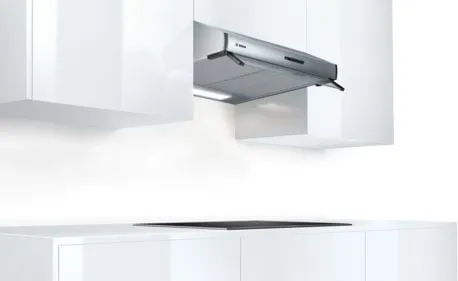 Bosch Serie | 4 DUL63CC50 - Hætte - standard - bredde: 60 cm - dybde: 48.2 cm - udtrækning og recirkulation (-) - rustfrit stål