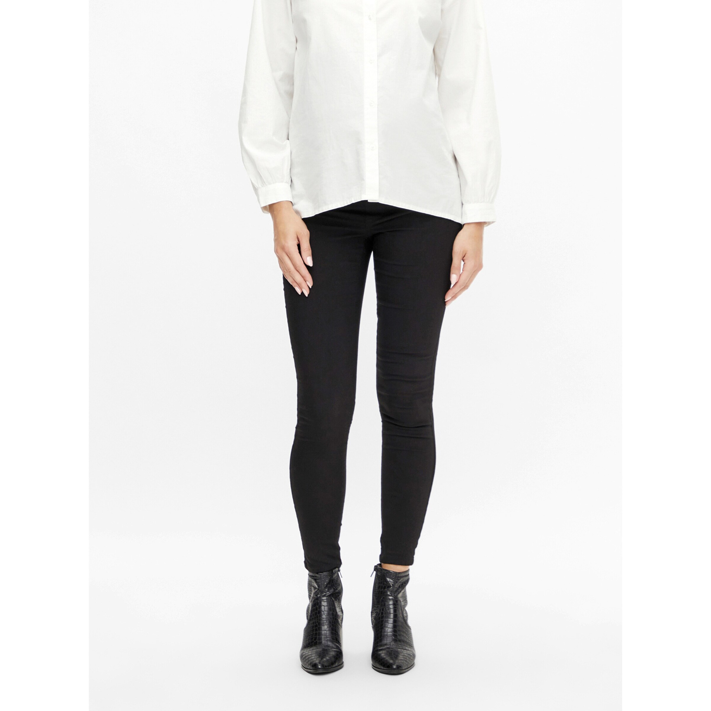 MAMALICIOUS® Umstands-Hose Lucy Black denim