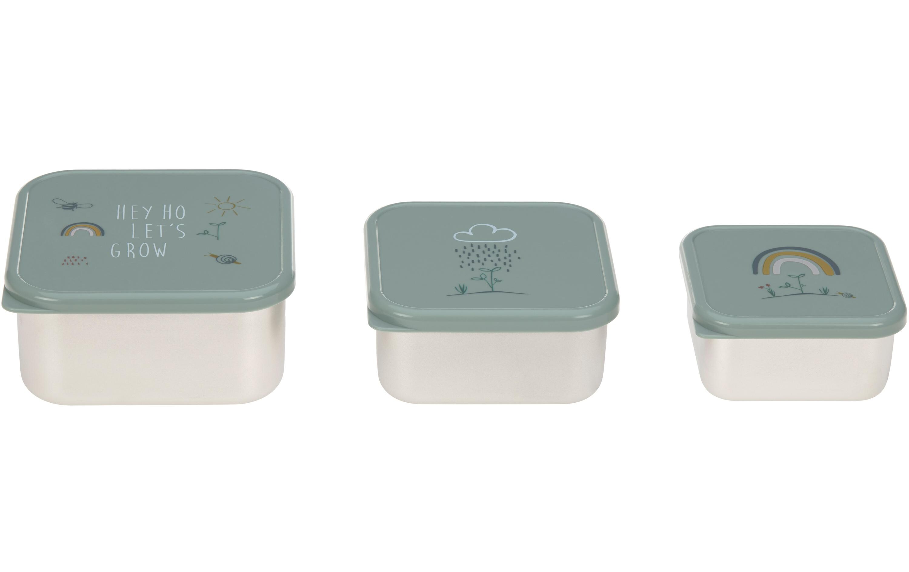 Lunchbox 3er Set Garden ExplorerSnackboxen-Set