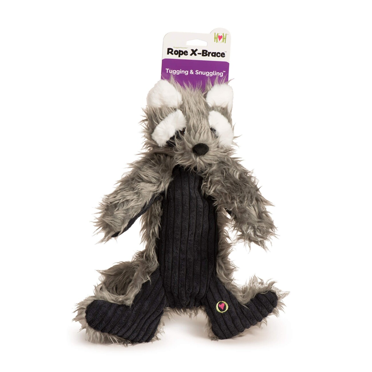 HuggleHounds X-Brace Redwood Raccoon