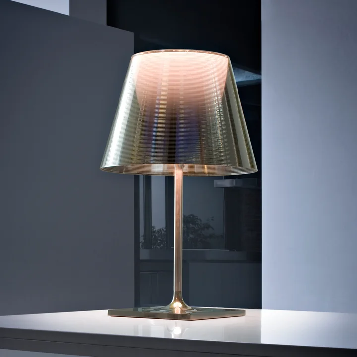 Flos - K Tribe T1 Tischleuchte, Glas, transparent