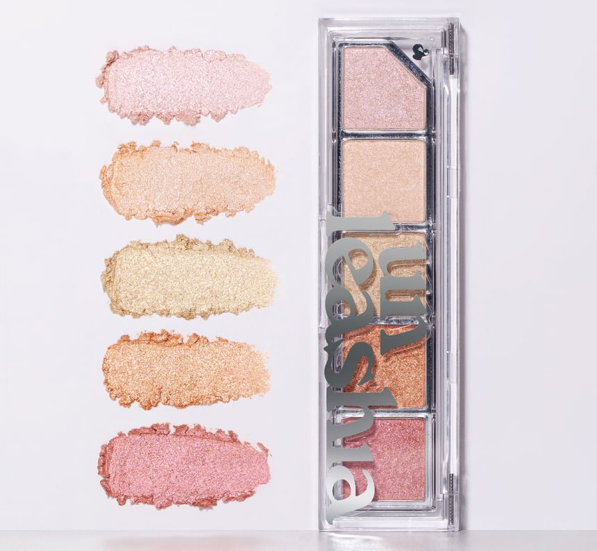 UNLEASHIA - Mood Shower Face Palette Highlighter Versie - 2 Soorten