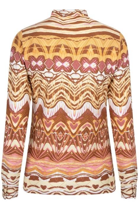 EsQualo multi color dames blouse