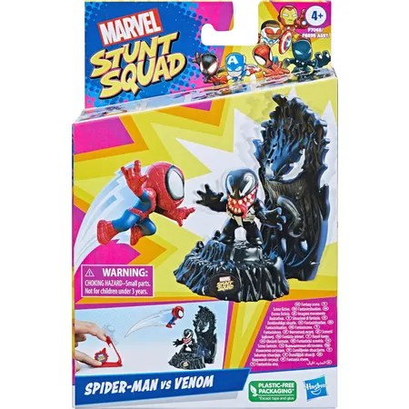 Hasbro Marvel Stunt Squad Spider-Man vs. Venom Spielset