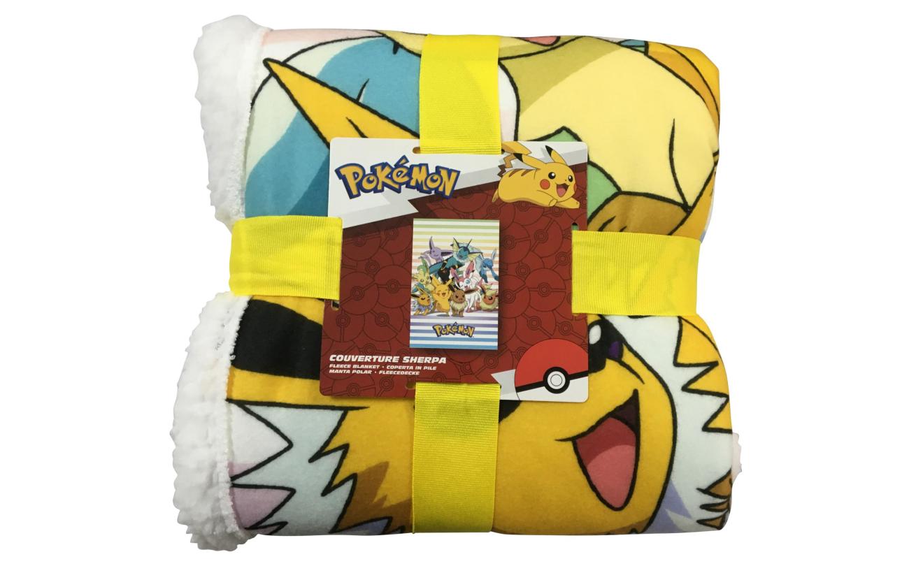 Pokémon Evolutions fleeceplaid 100x150cm
