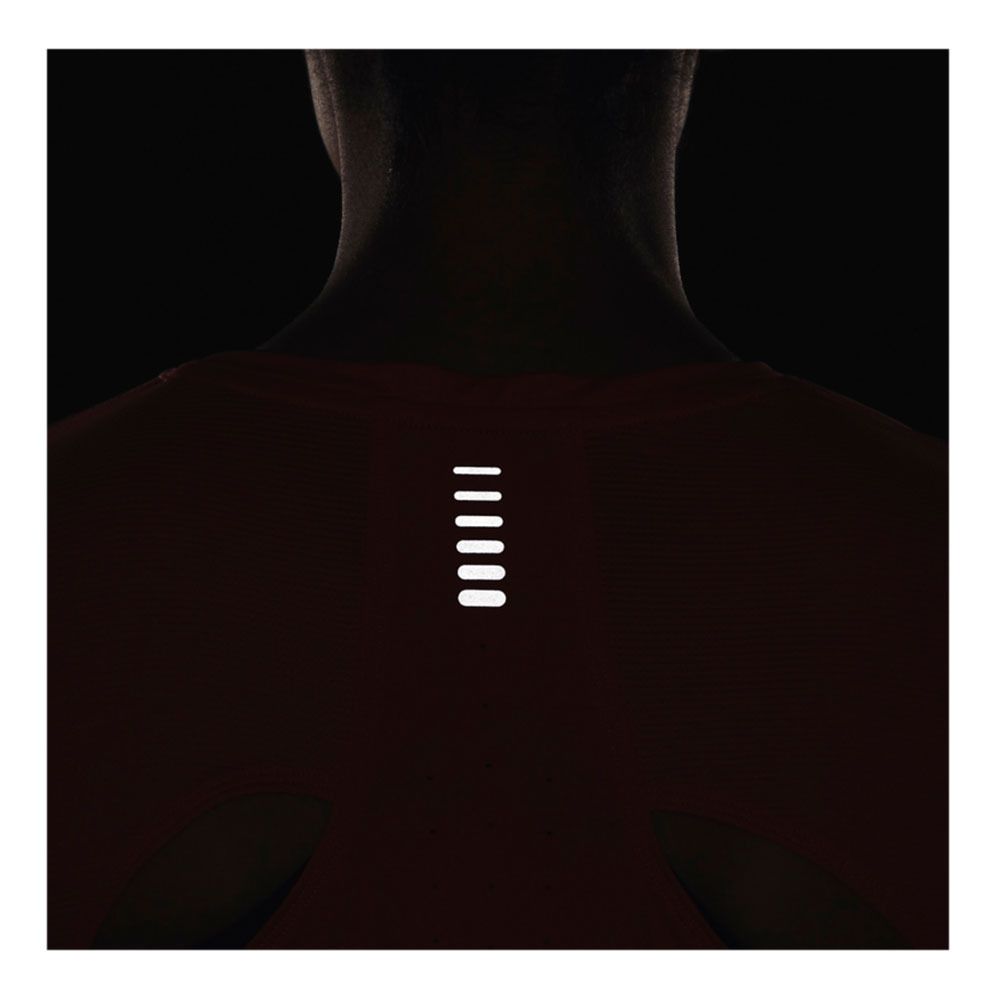 Under Armour ISOCHILL RUN LASER - Maillot Femme orange